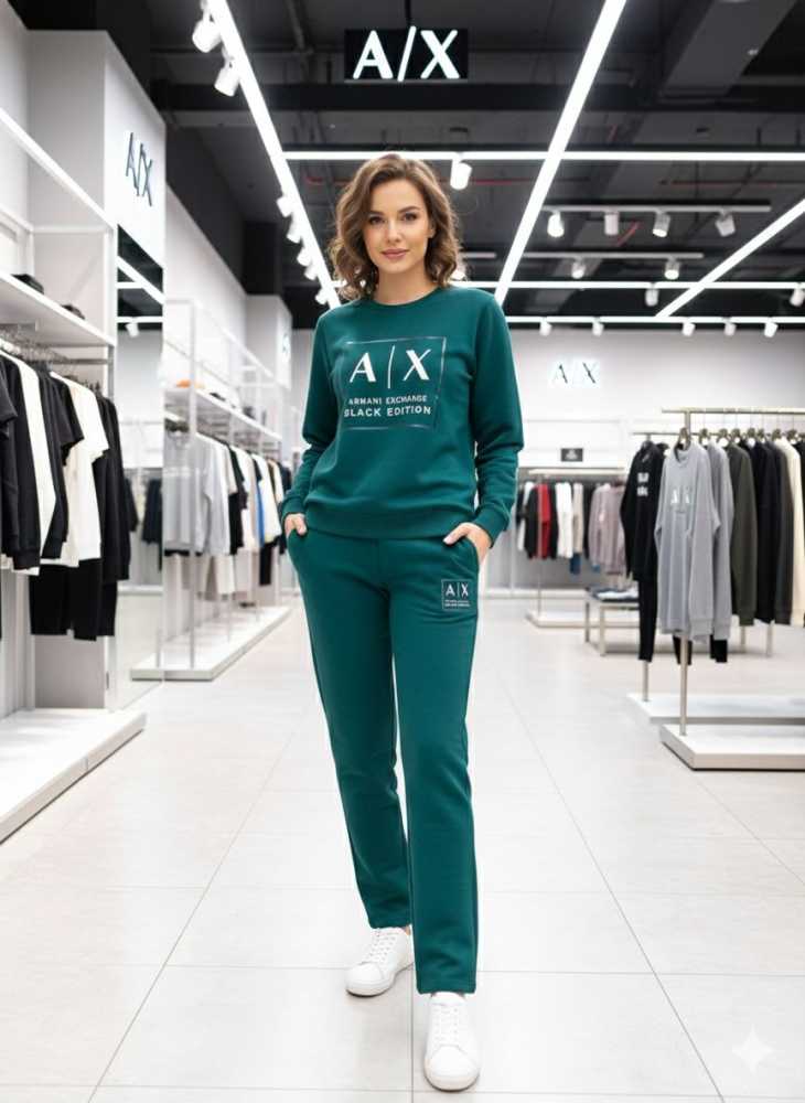 Armani Exchange Green Premium Quality Tracksuits-0