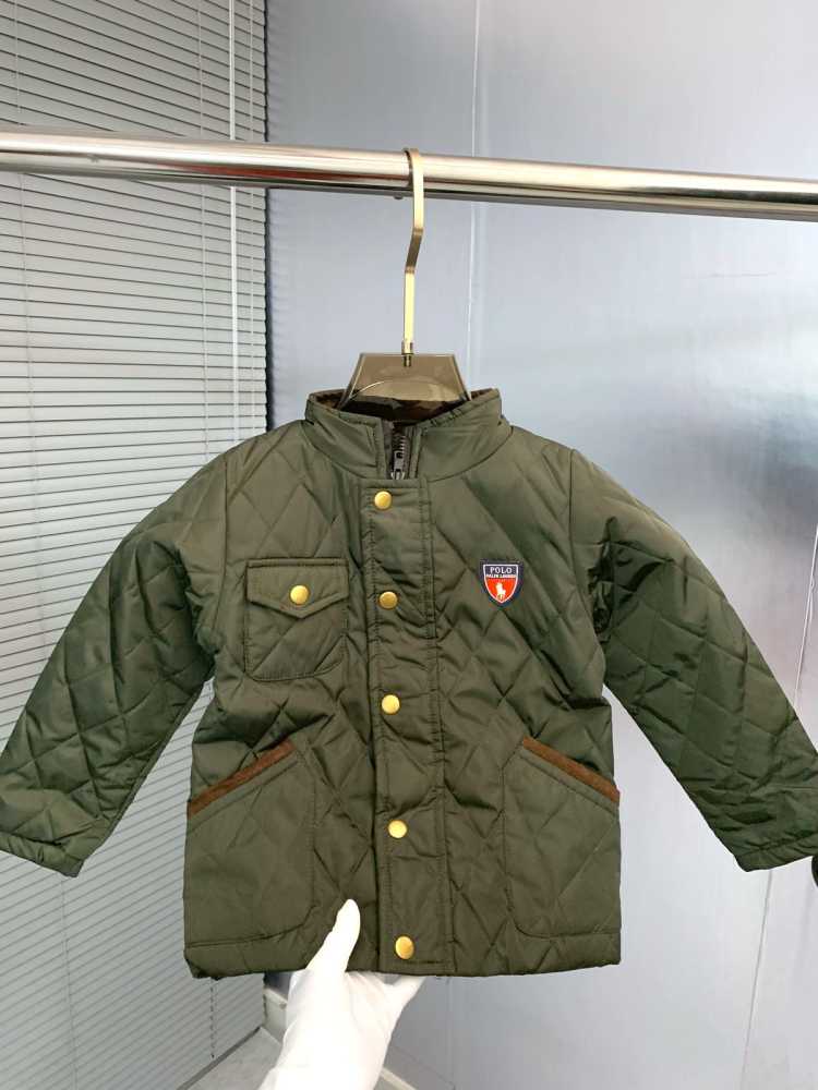 Ralph Lauren Green High End Quality Kid's Jacket-1