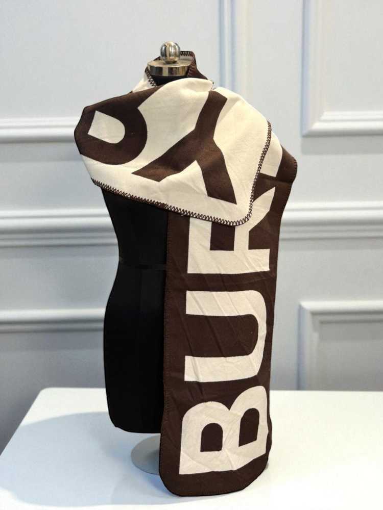Burberry Cashmere Brown Premium Quality Muffler-0