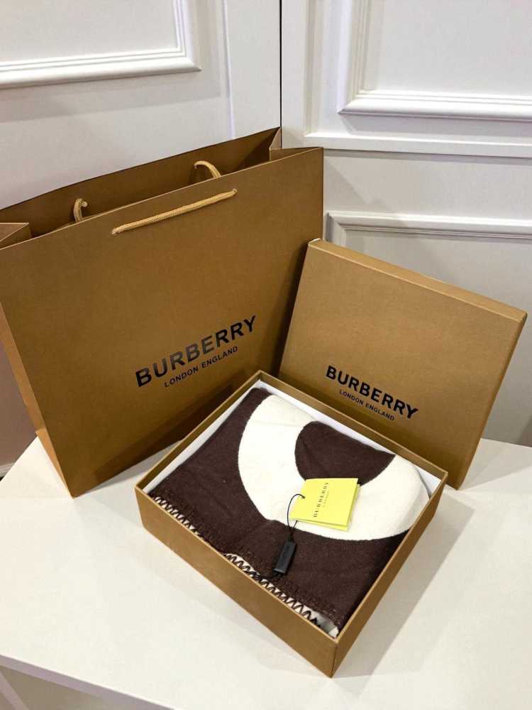 Burberry Cashmere Brown Premium Quality Muffler-2