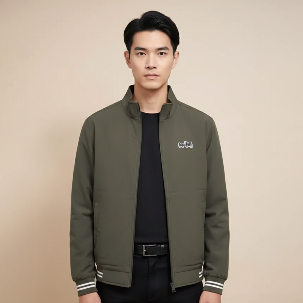 Coach Green Premium Quality Zipper