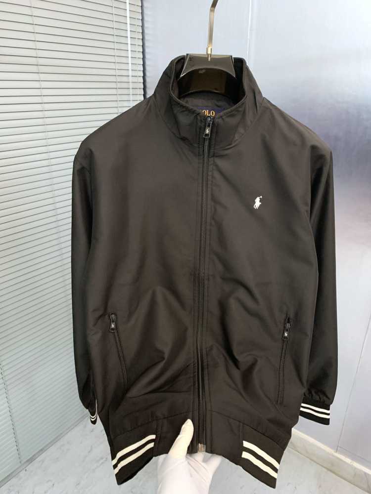 Ralph Lauren Black Premium Quality Cotton Blend Jacket-3