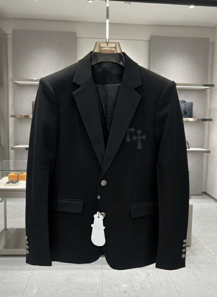 Chrome Hearts Black Premium Quality Blazer-8