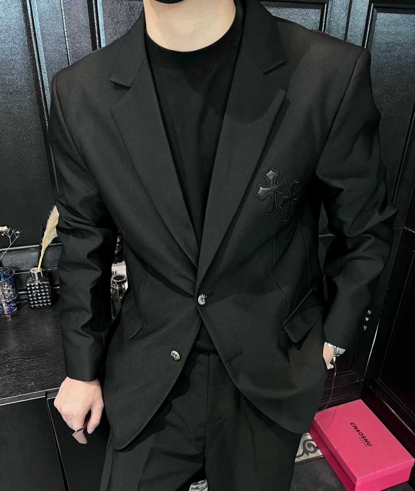 Chrome Hearts Black Premium Quality Blazer-2