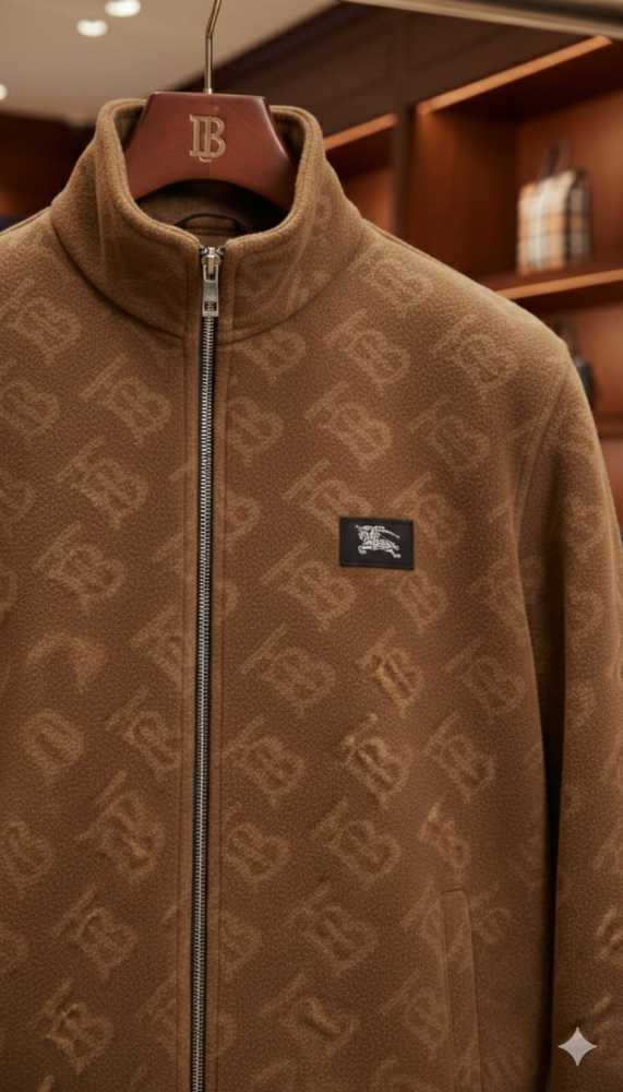 Burberry Brown Premium Quality Jacket-2