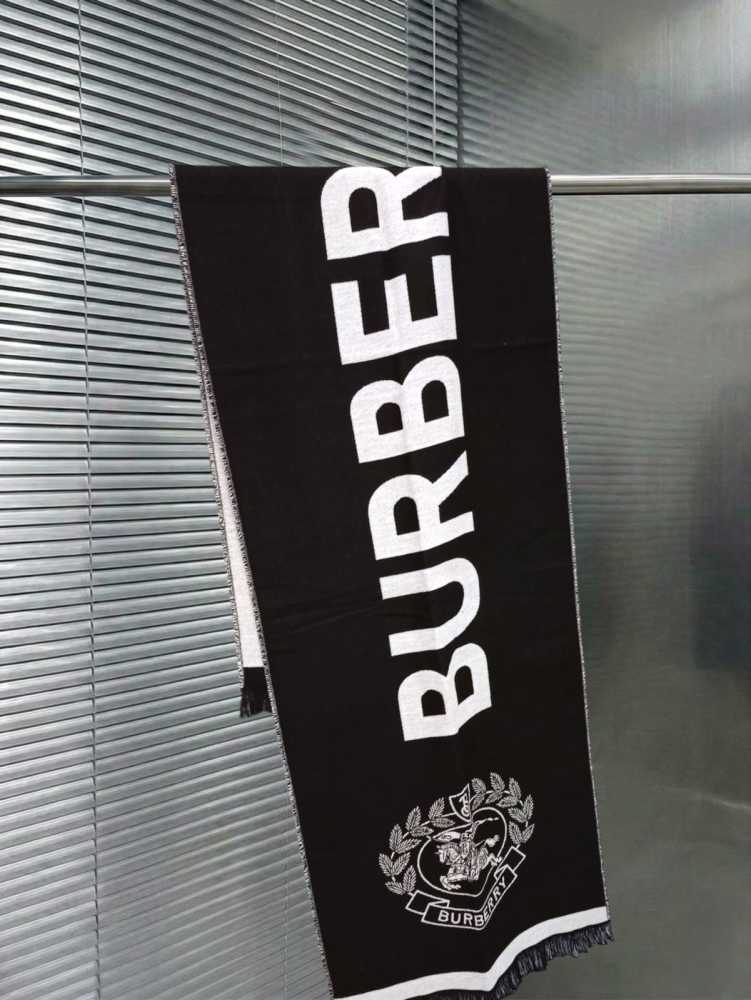 Burberry Cashmere Black Premium Quality Muffler-4