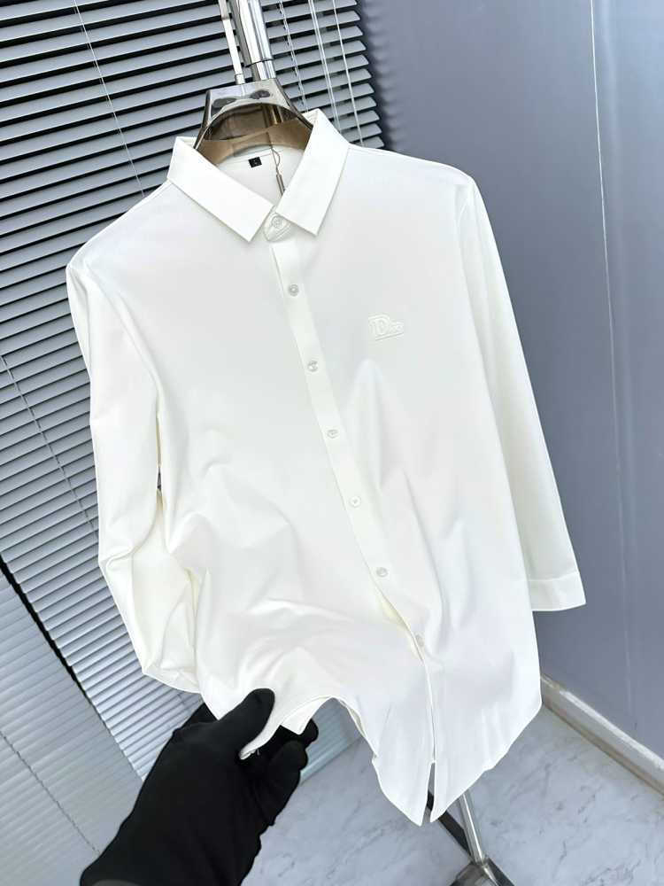Dior White Premium Quality Shirt-0