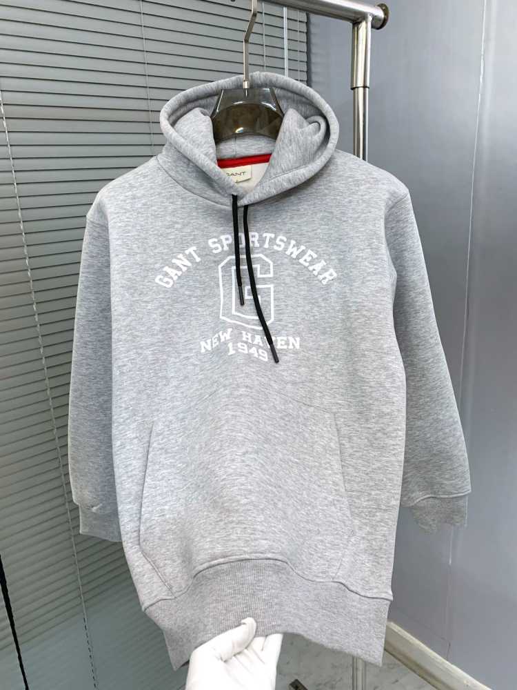 Gant Grey Premium Quality Hoodie-2