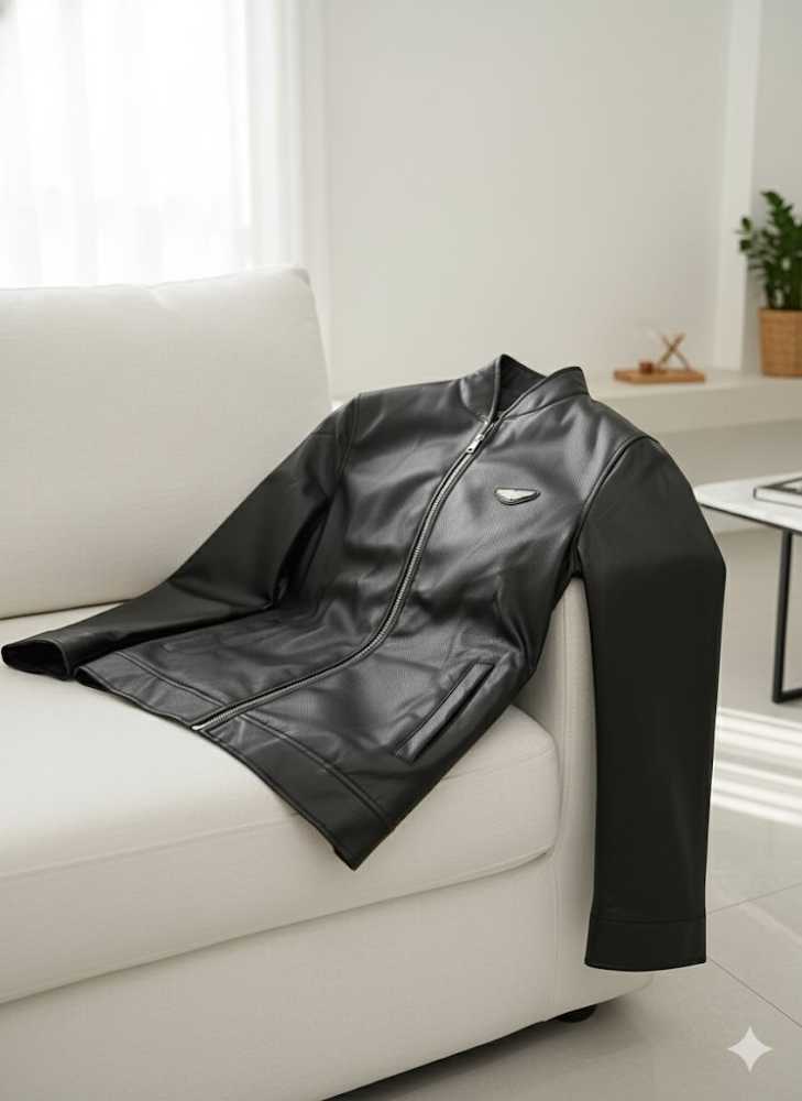 Astron Martin Embroidered logo Black Premium Quality jacket-6