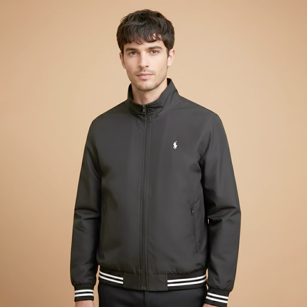 Ralph Lauren Black Premium Quality Cotton Blend Jacket-0