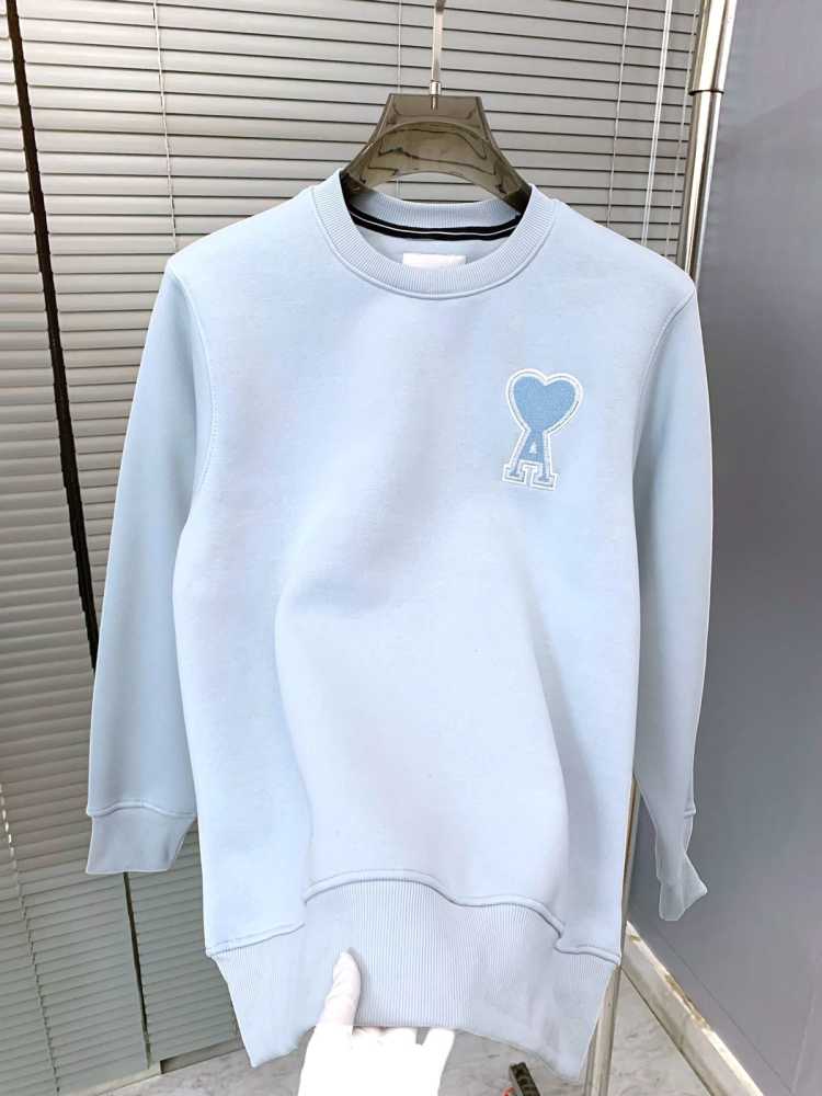 Ami Paris Sky Blue Premium Quality Luxury Sweatshirt-2