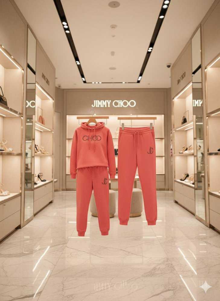 Jimmy Choo Dark Pink Premium Co-ord Set-3