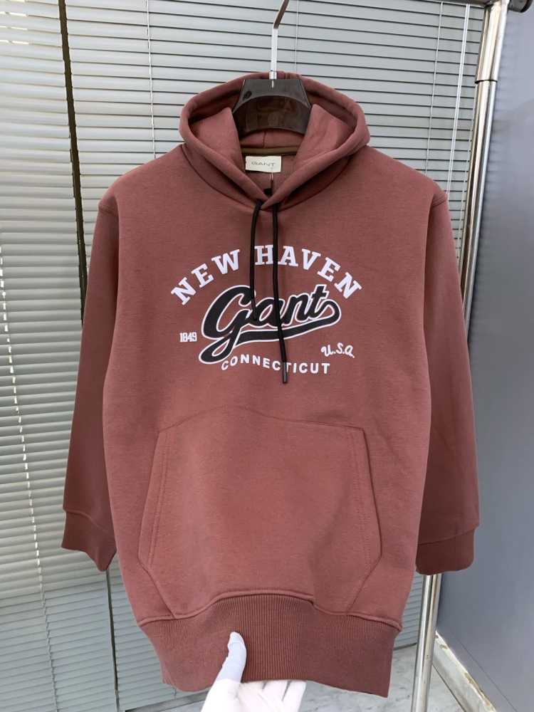 Gant Dark Pink Premium Quality Hoodie-0