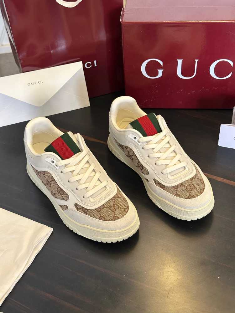 Gucci White Premium Quality Sneakers-0