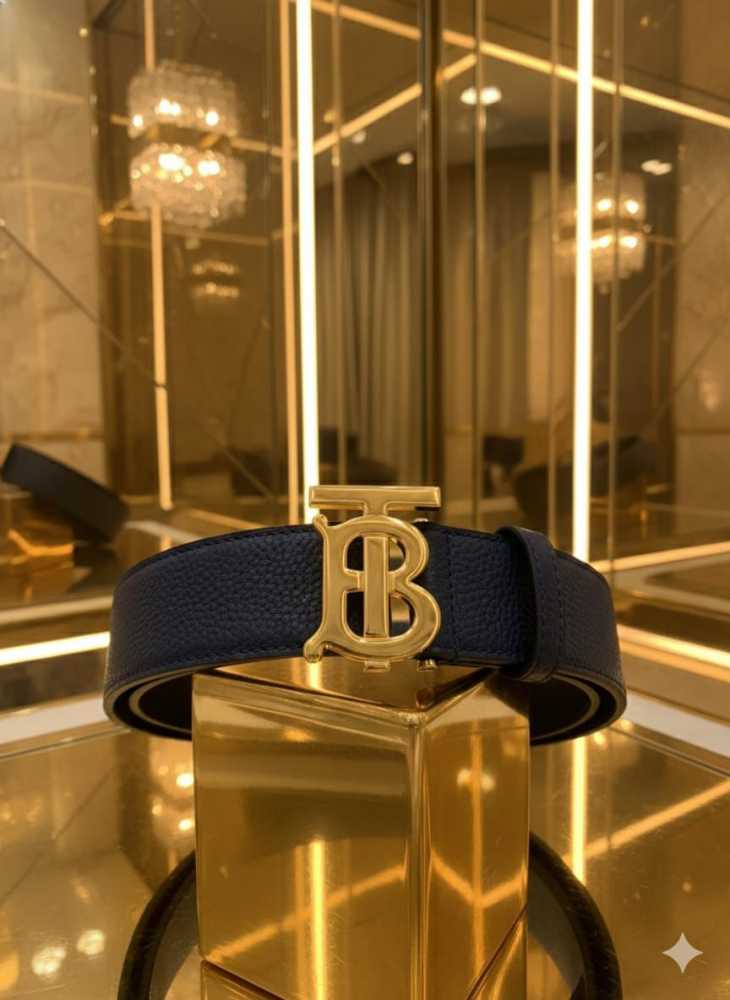 Burberry Golden Premium Quality Leather Belt-0
