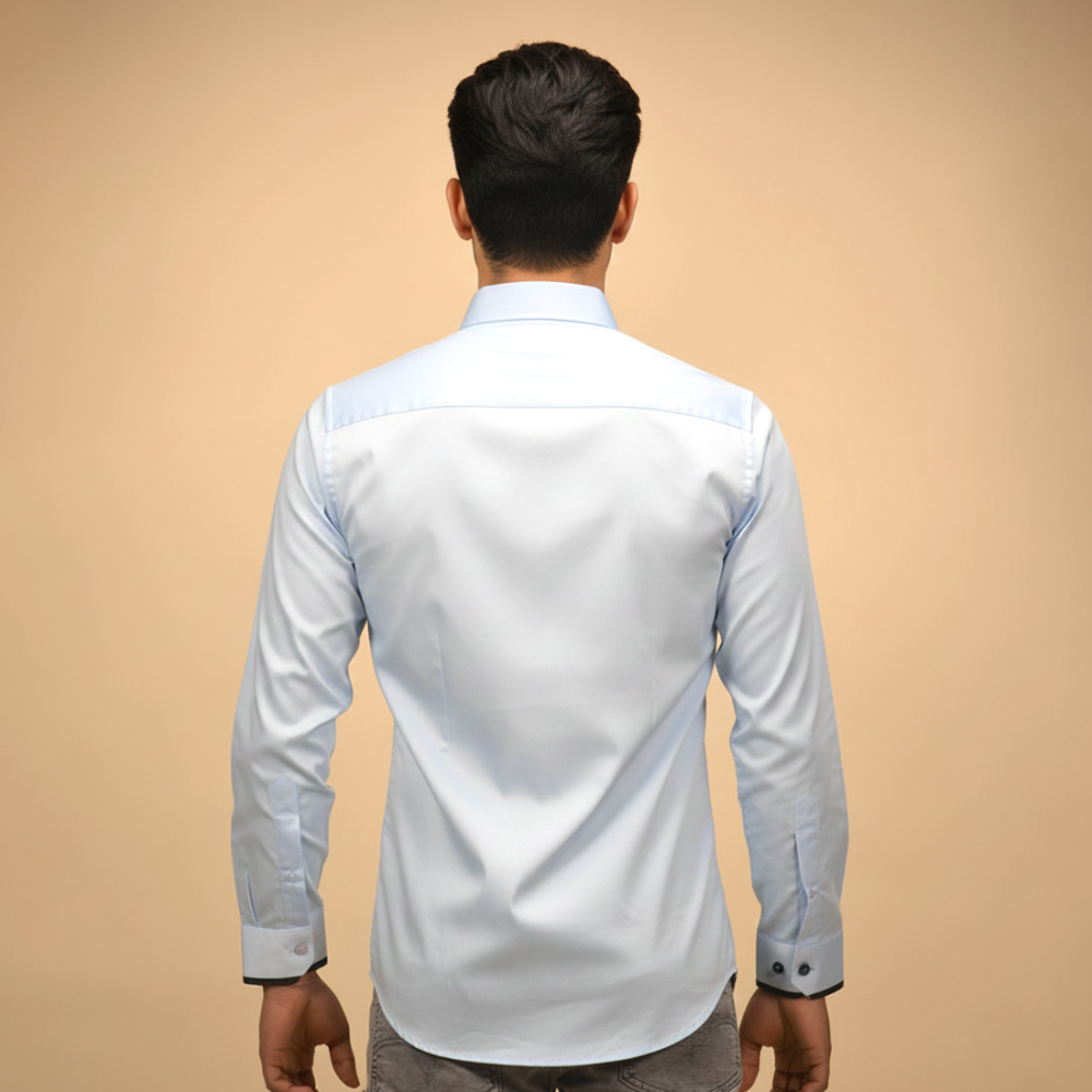 Karl Lagerfeld White Premium Quality Shirt-thumb-3