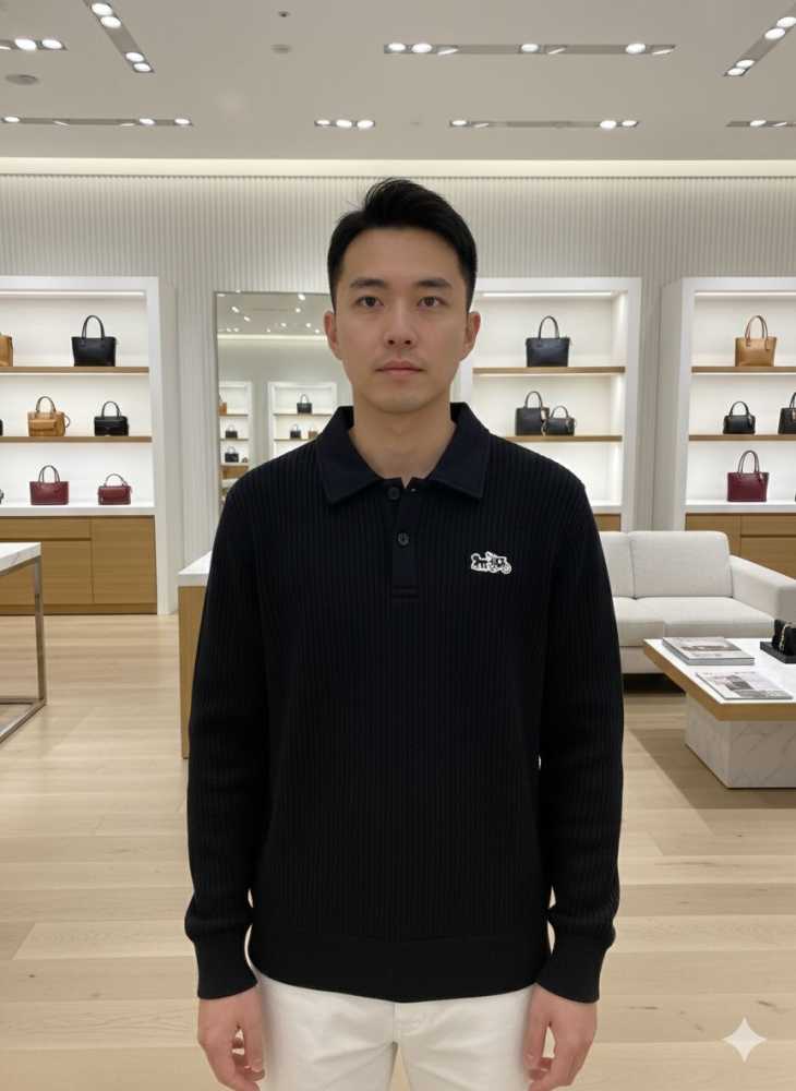 Coach Black Premium Quality Sweatshirt