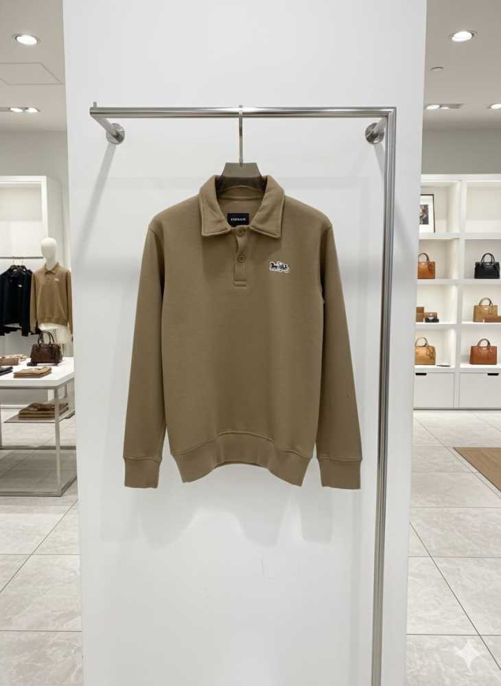 Coach Brown Premium Quality Sweatshirt-1