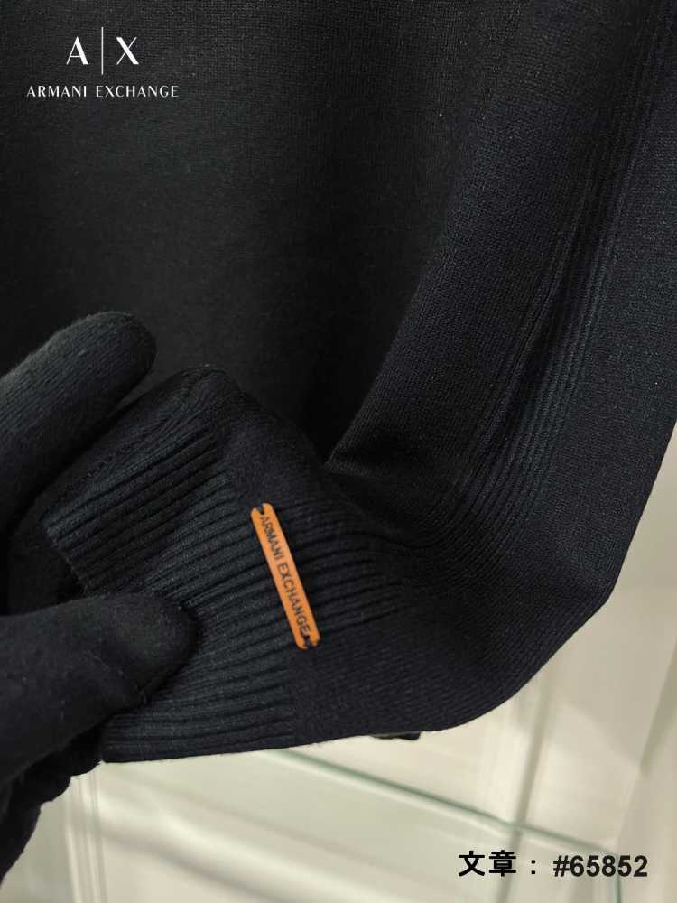 Armani Exchange Black Premium Quality Sweatshirt-2