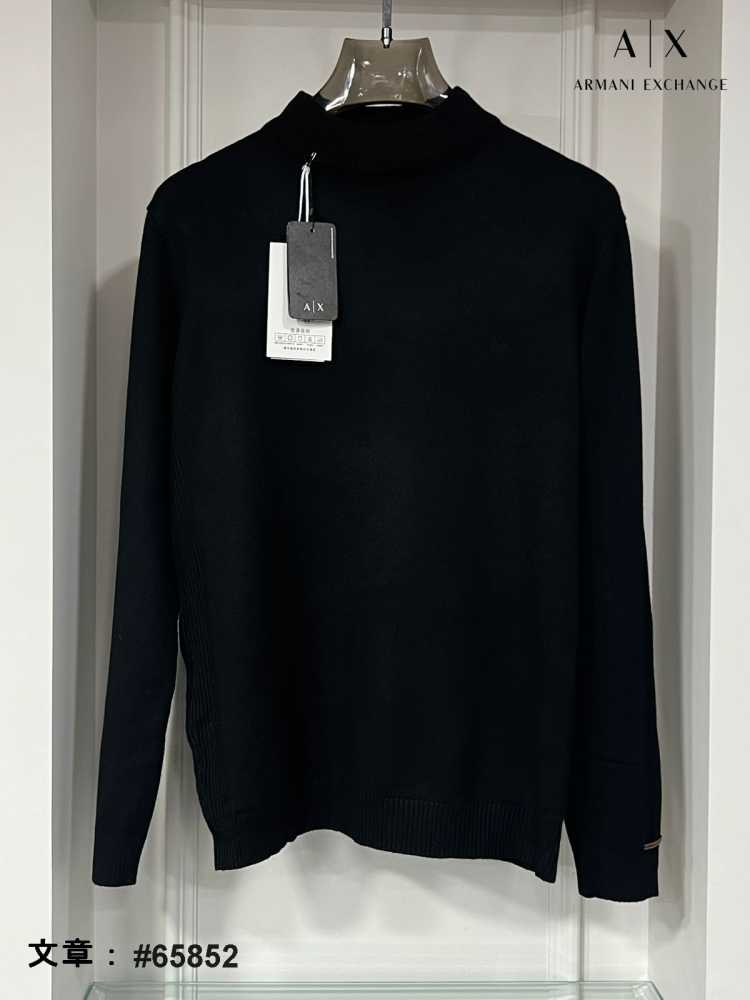 Armani Exchange Black Premium Quality Sweatshirt-0