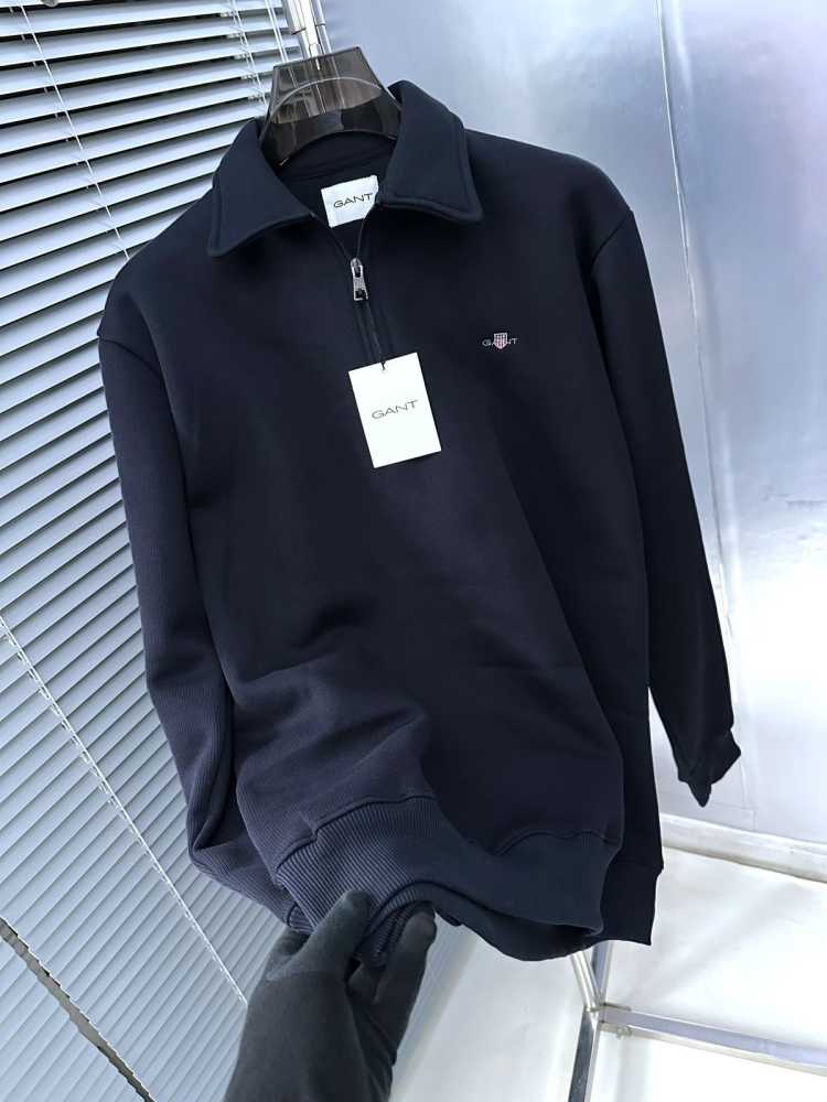 Gant Blue Premium Quality Sherpa Sweatshirt-0