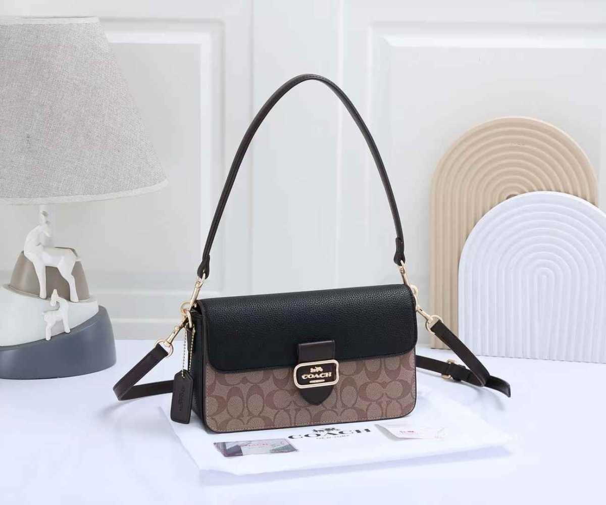 Coach Tabby Black Morgan Shoulder Bag-0