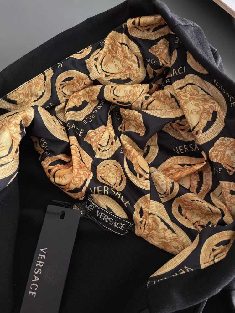 Versace Black Premium Quality high End Authentic Track Suit-4