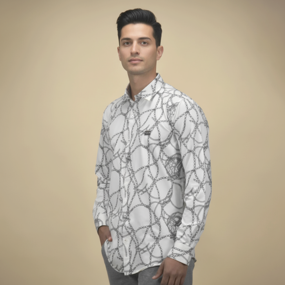 Balmain White Premium Quality Shirt