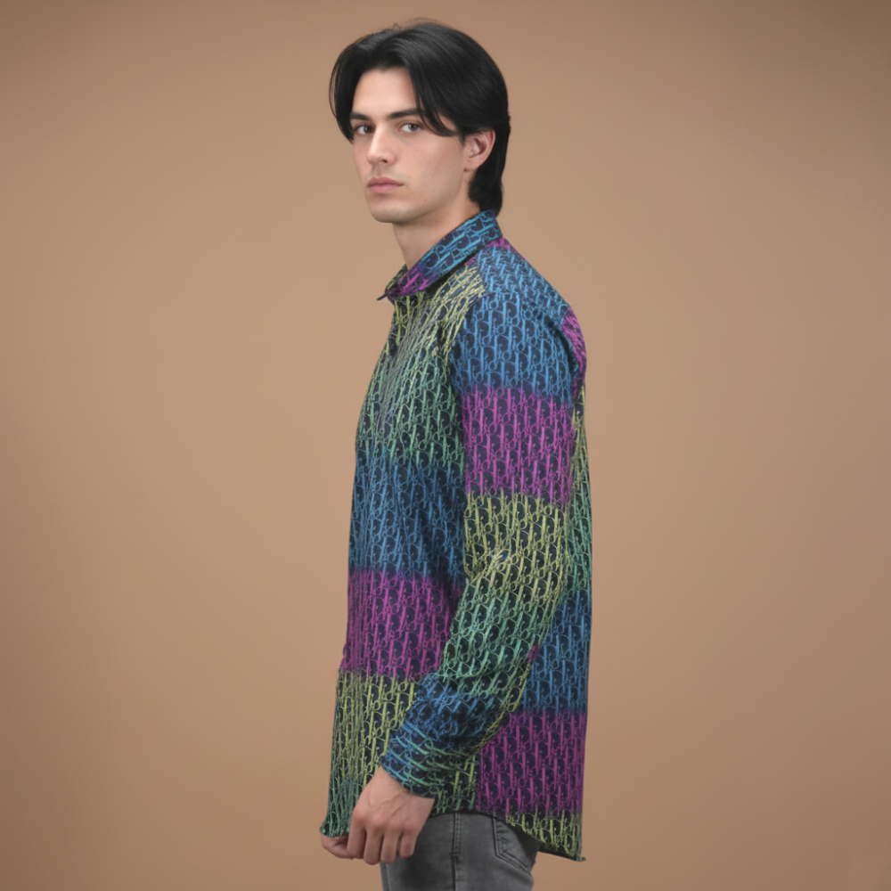 Dior Printed Premium Quality Shirt-thumb-2