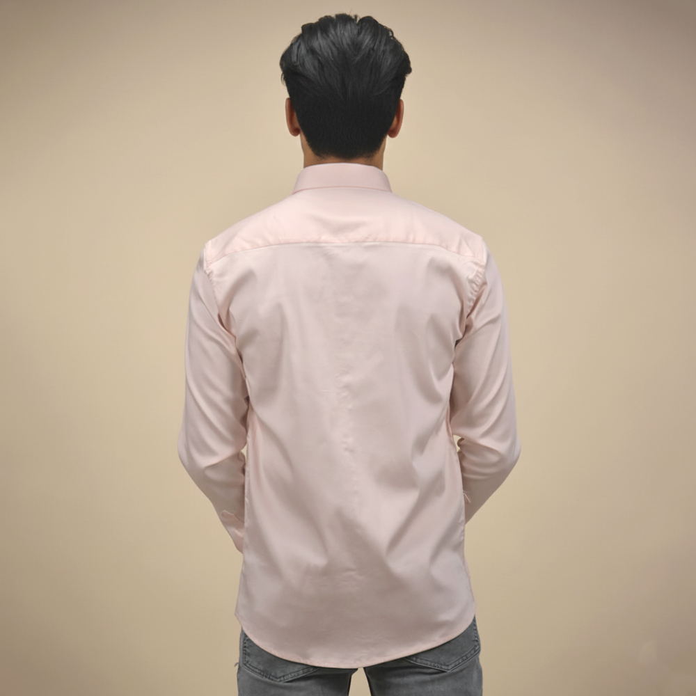 Armani Exchange Peach Premium Quality Shirt-thumb-3