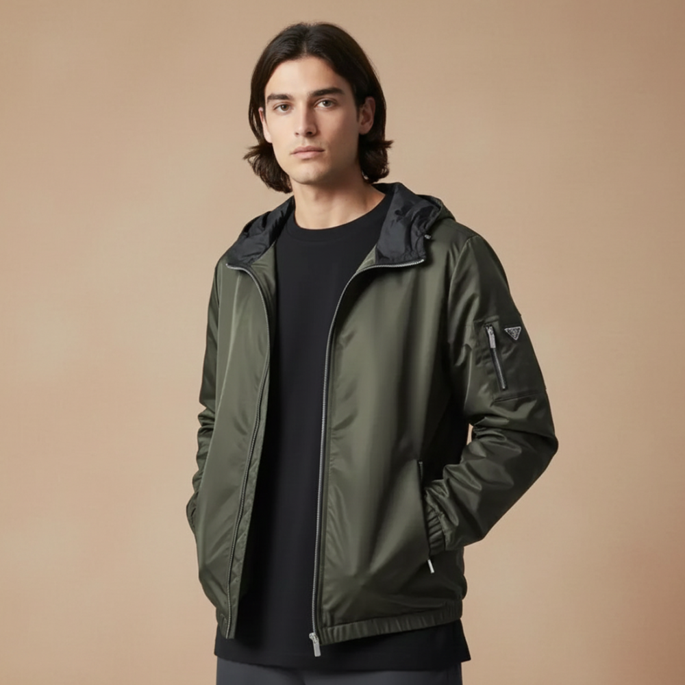 Prada Green Wind Cheater Premium Quality Jacket