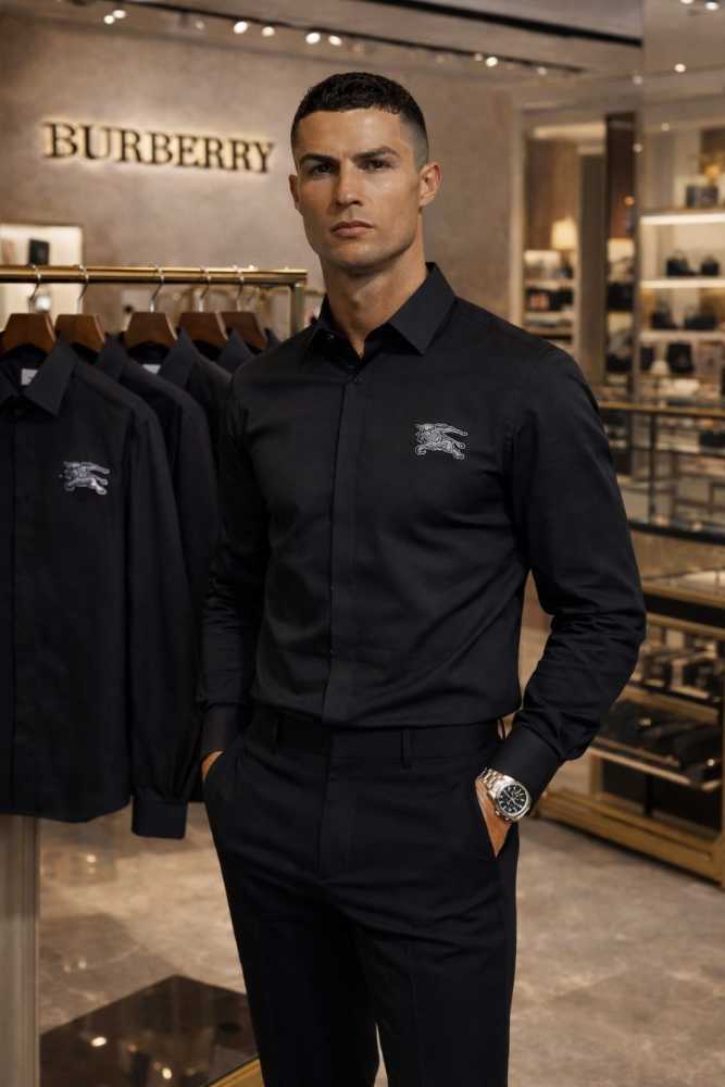 Burberry Black Premium Quality Shirt-0