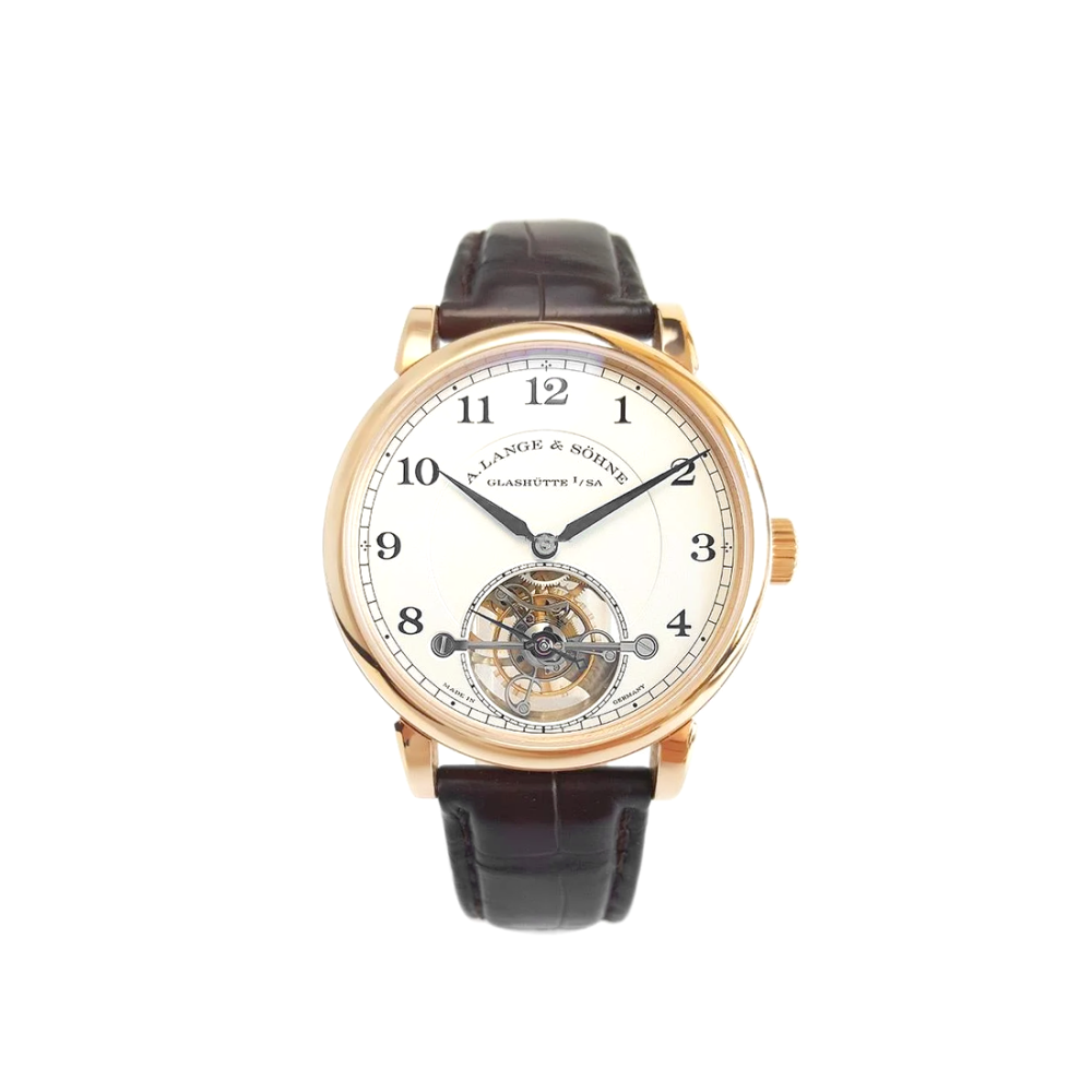 A. Lange & Sohne 1815 Tourbillon 730.032 White Dial Watch-0