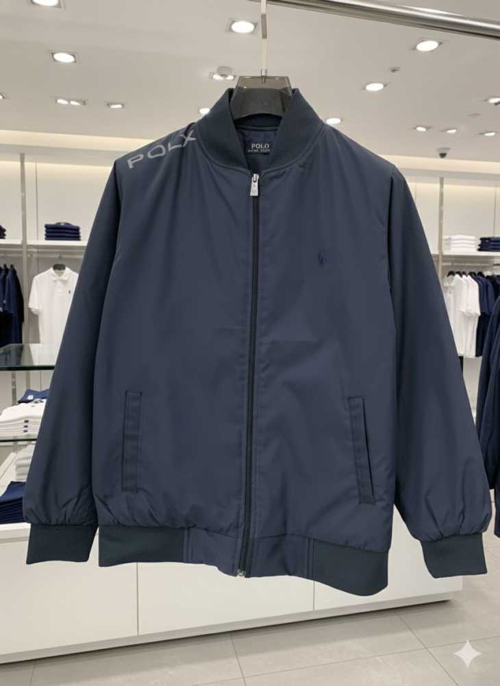 Ralph Lauren Blue Premium Quality Cotton Blend Jacket-1