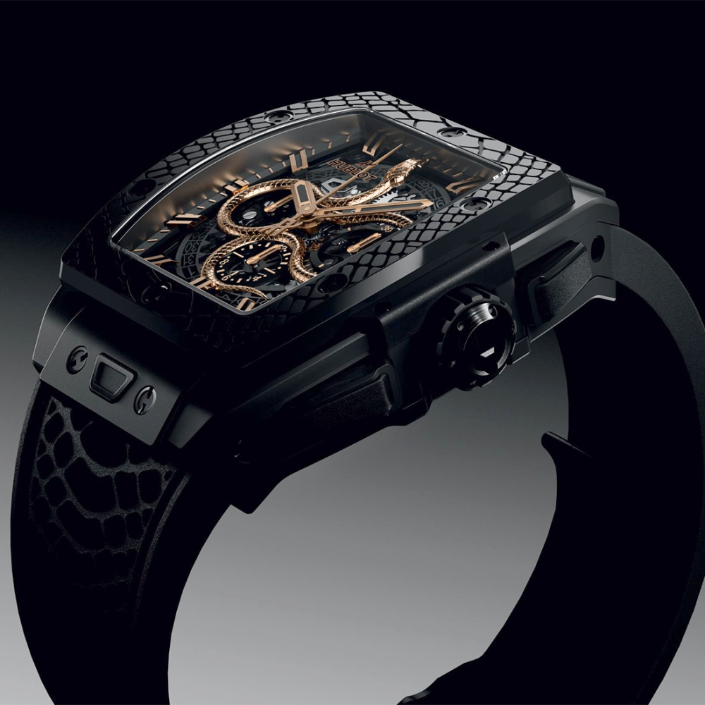 Hublot Spirit of Big Bang Year of the Snake Black Dial Men's Watch 642.CI.0180.RX.CNY25-3