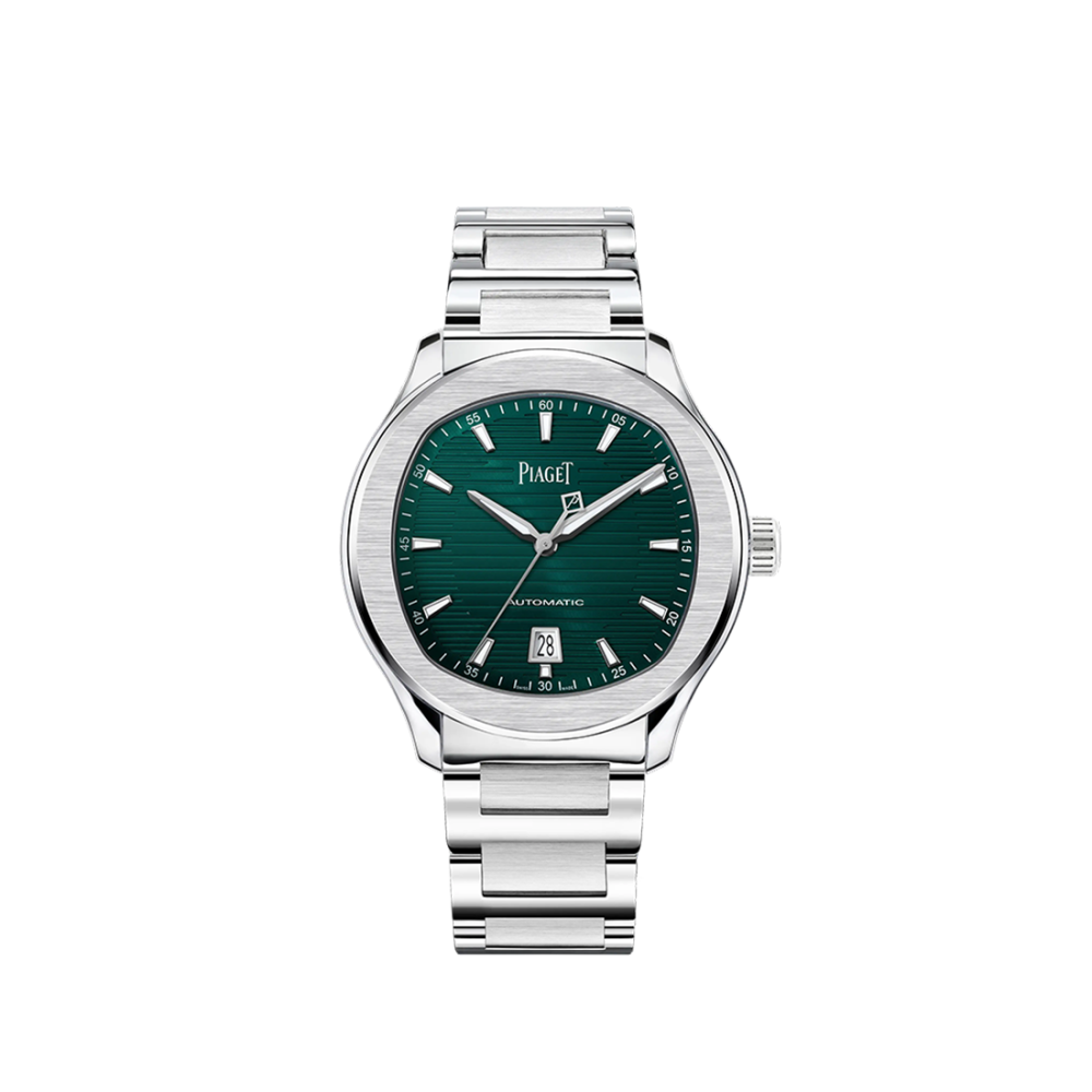 Piaget Polo Field Green Dial Stainless Steel Watch G0A49022-thumb-0