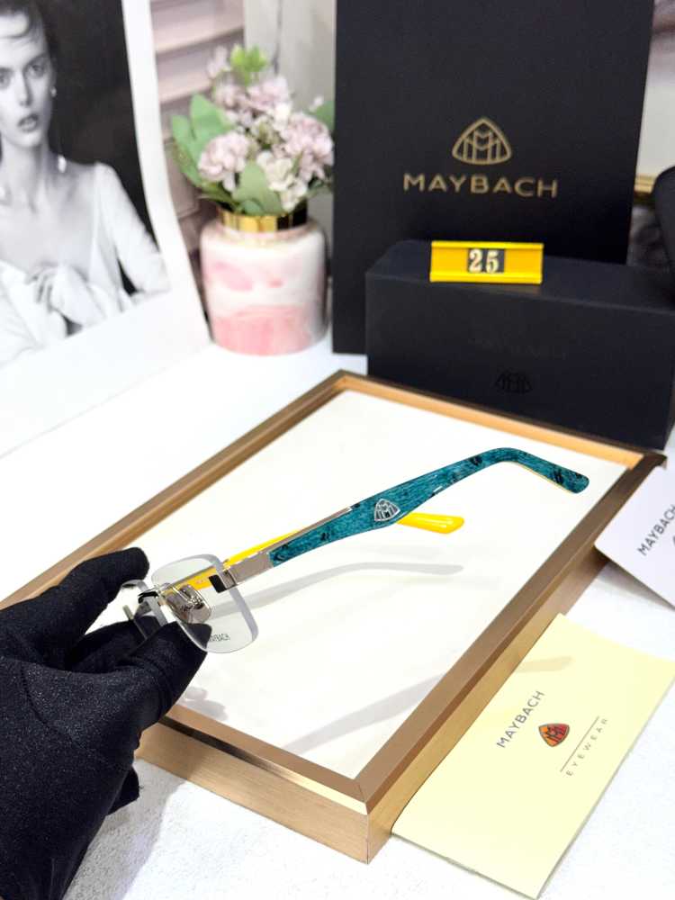 Maybach Blue Luxury Sunglasses-thumb-3