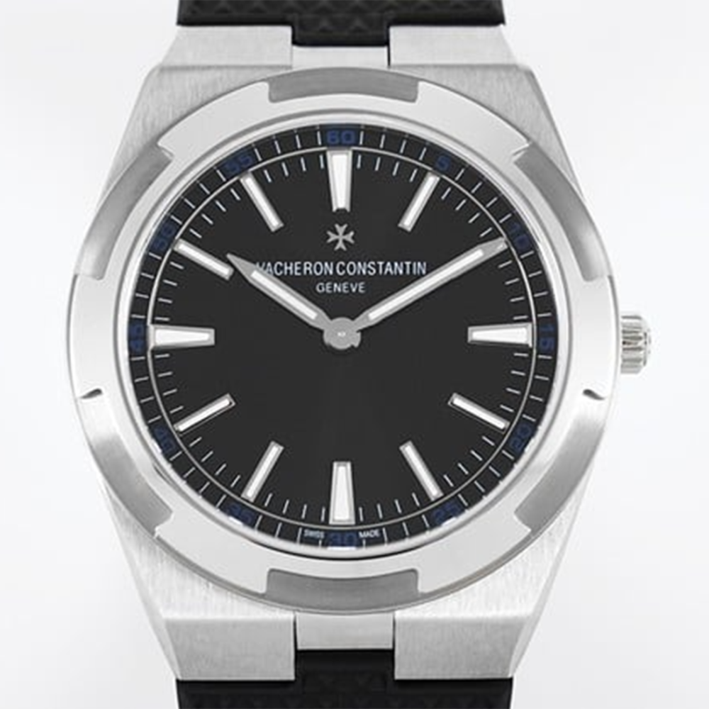 Vacheron Constantin Overseas Black Dial, Rubber Strap 4500V/110A-B483 Self-Winding Watch-thumb-3