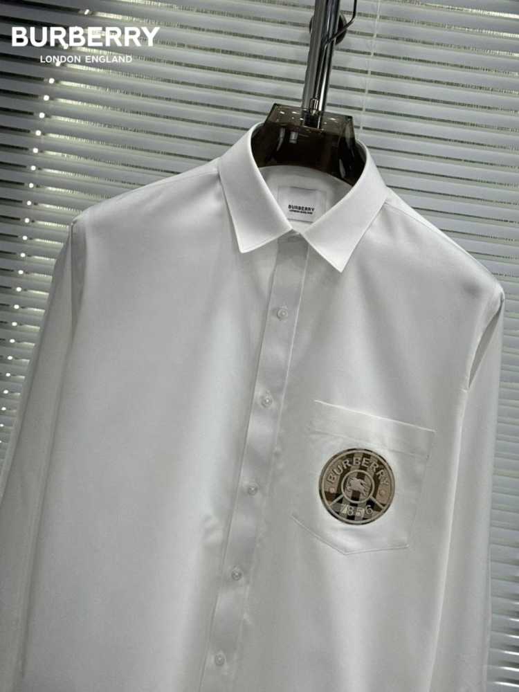 Burberry White Premium Quality Shirt-1