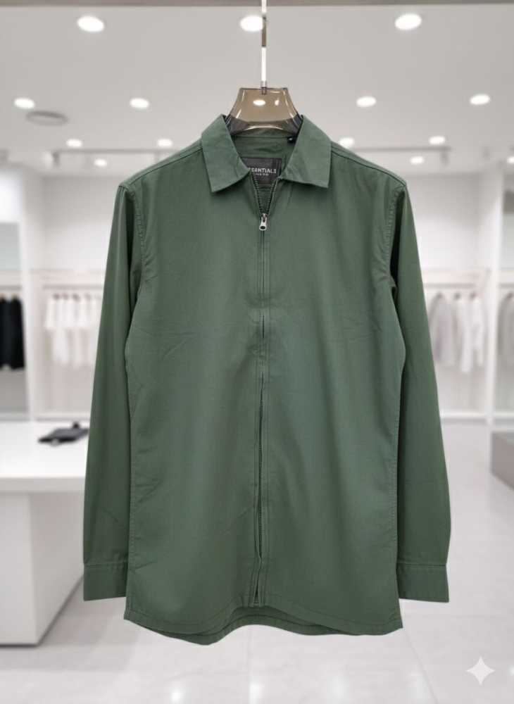 Essentials Green Premium Quality Shirt-thumb-1