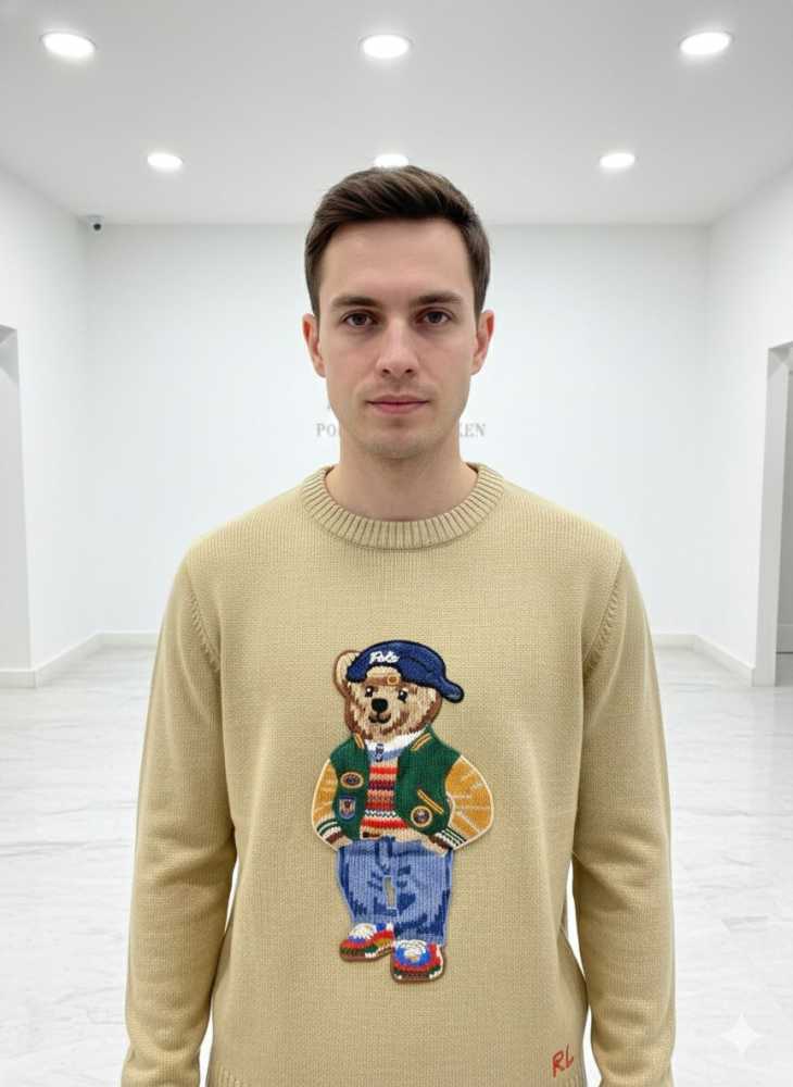 Ralph Lauren Brown Premium Quality Sweatshirt-1