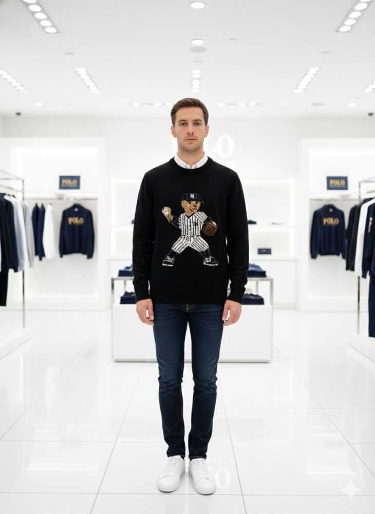 Ralph Lauren Black Premium Quality Sweatshirt-thumb-0