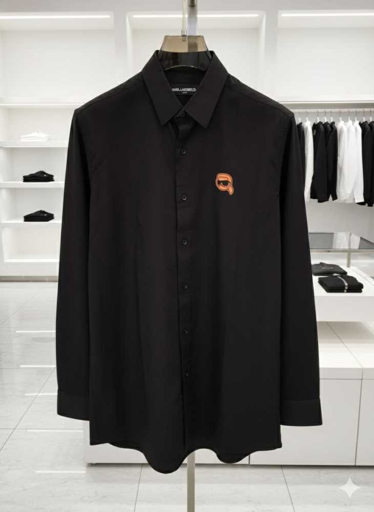 Karl Lagerfeld Black Premium Quality Shirt-thumb-3