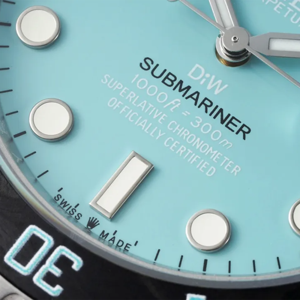 Rolex Oyster Perpetual 18ct White Gold Blue Dial Men's Watch 126619LB-5