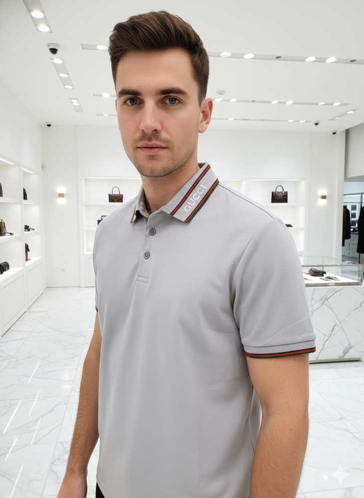 Gucci Sky blue Premium Quality Polo T-shirt-thumb-0