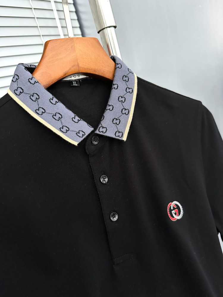 Gucci Black Premium Quality Polo T-shirt-2