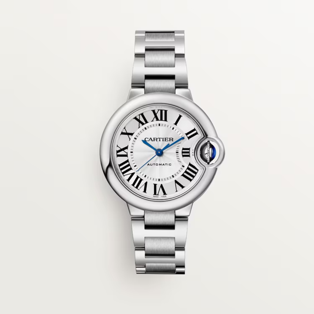 Cartier Ballon Bleu de Cartier Stainless Steel Silver Dial Watch WSBB0044-thumb-1