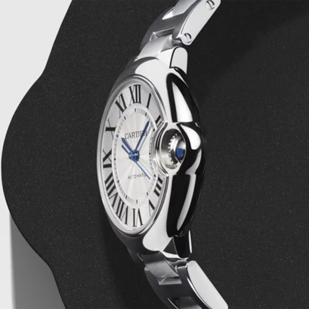 Cartier Ballon Bleu de Cartier Stainless Steel Silver Dial Watch WSBB0044-thumb-4