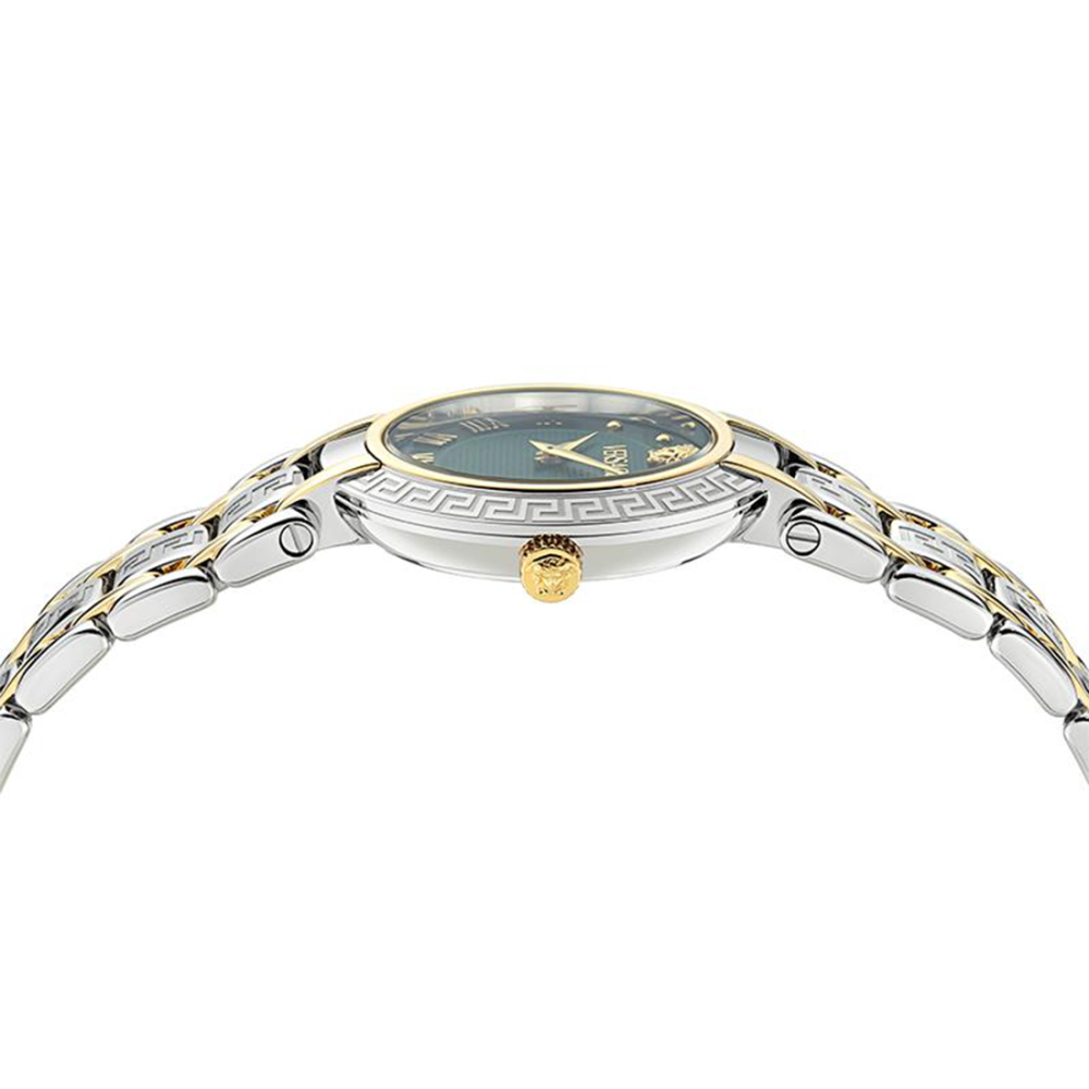 Versace Women | Antlia Two-Tone Bracelet Green Dial Watch VE0P00425-thumb-1