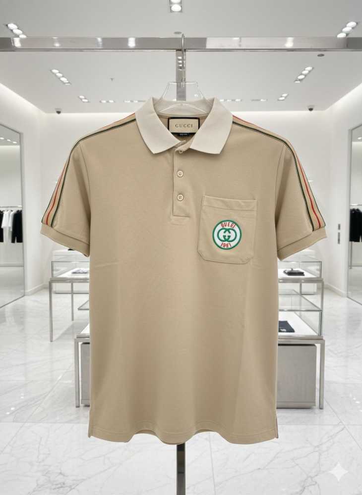Gucci Brown Premium Quality Polo T-shirt
